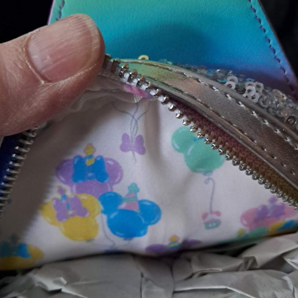 Sequin Birthday Loungefly Mini Backpack - Picture 6 of 6